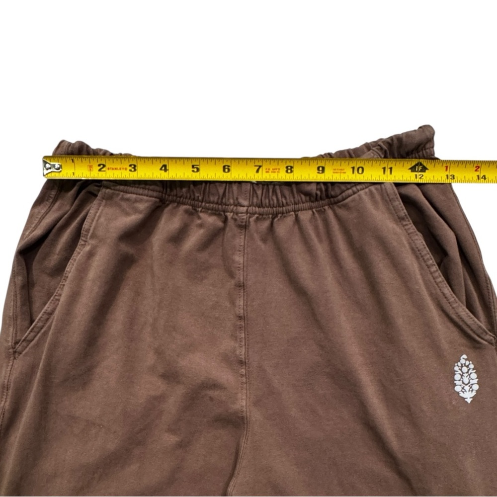 Free People Movement For The Win Wide Leg Pants in Brown - Picture 7 of 9